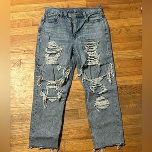 American Eagle mom jeans
